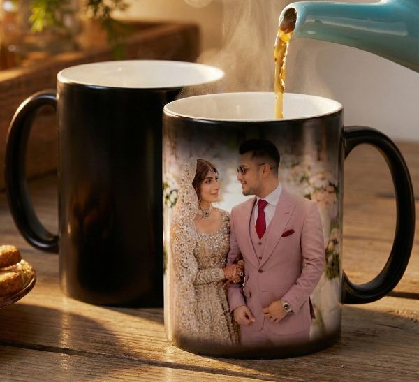 Custom Picture Magic Mug – Personalized Heat Sensitive Photo Mug