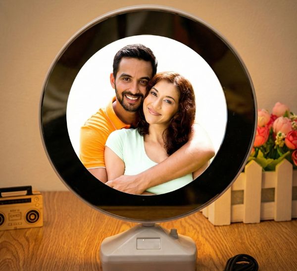 Magic Mirror LED Photo Frame | Personalized Mirror Gift