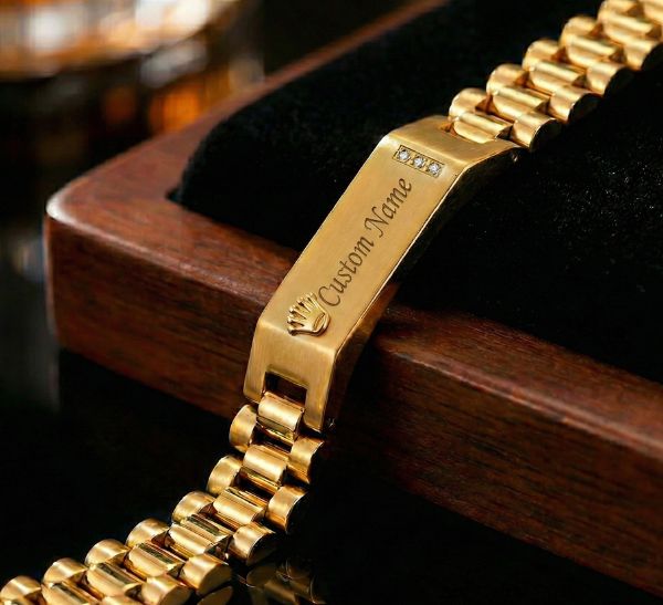 Custom Name Rolex Bracelet