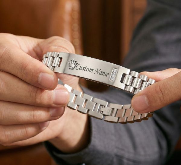 Custom Name Rolex Bracelet